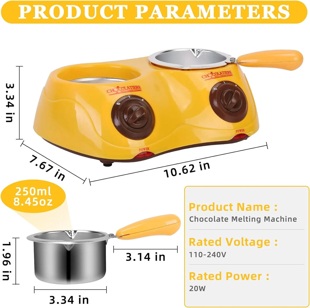Chocolate Melting Pot with Double Pot I88165