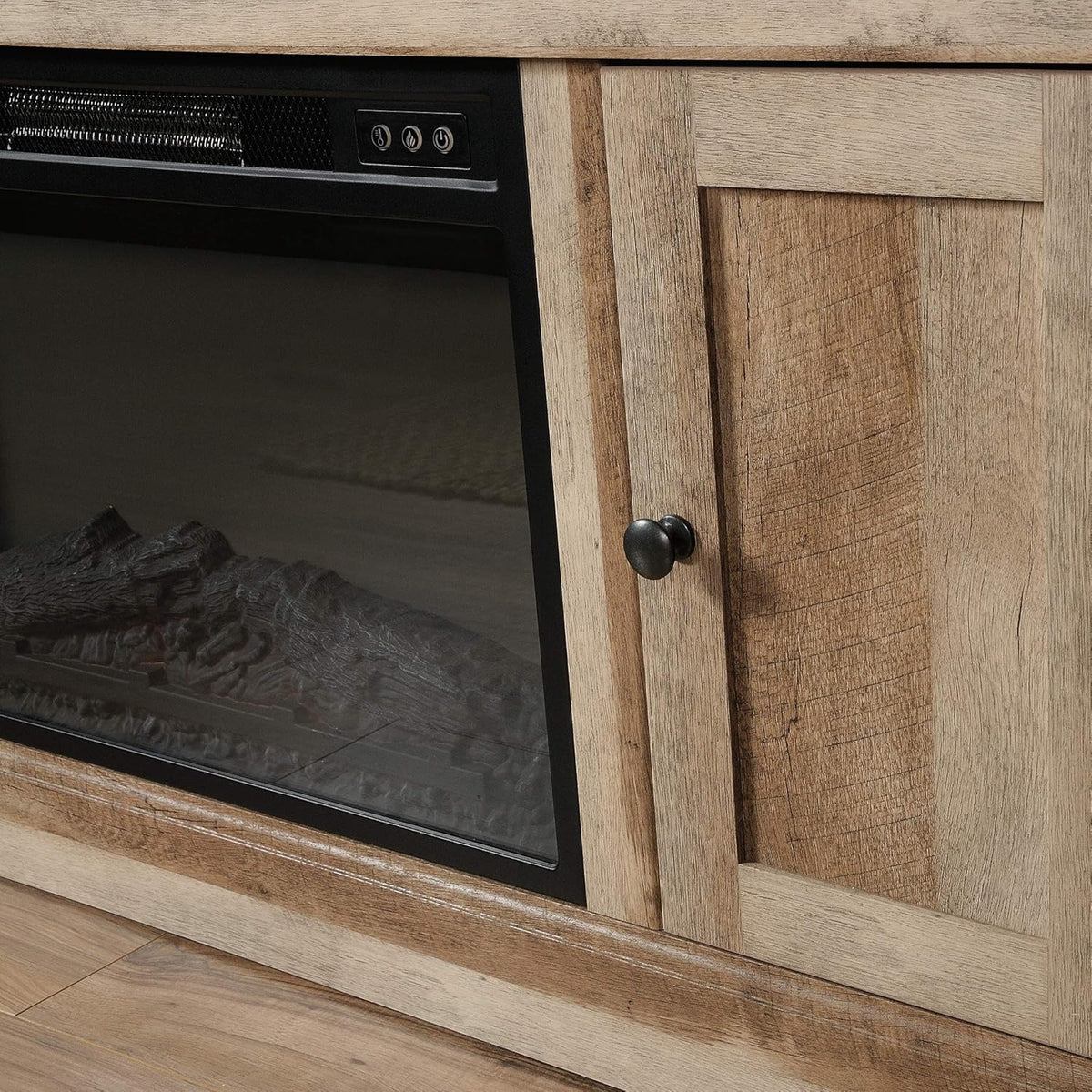 Media Fireplace for TVs up to 60", Lintel Oak finish P295
