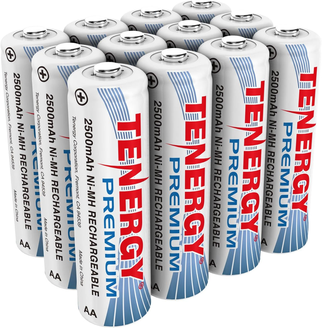 Rechargeable AA Batteries 2500mAh NiMH 120 Pack U294724