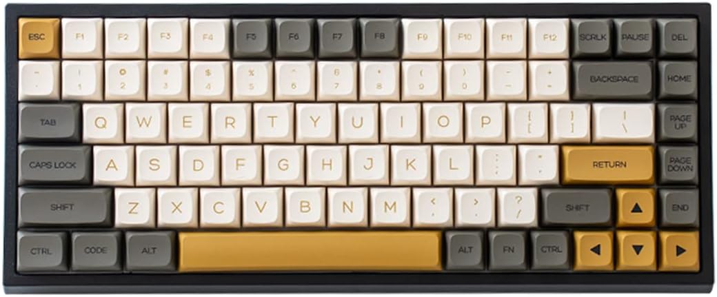 Hot Swappable Mechanical Keyboard 84-Key RGB Backlit Translucent ABS Case U568