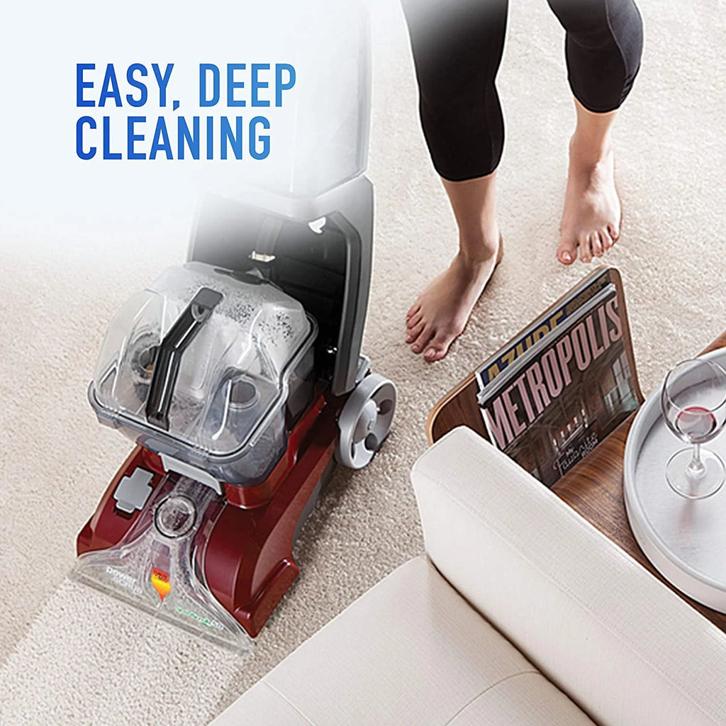 Red Upright Carpet Cleaner Machine V80795