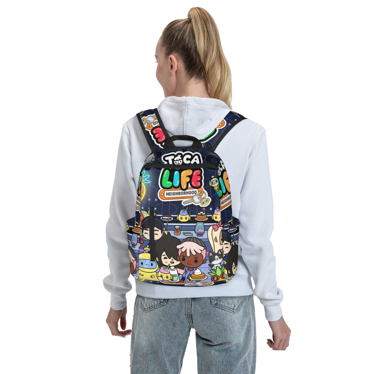 Lightweight Unisex Backpack X98127