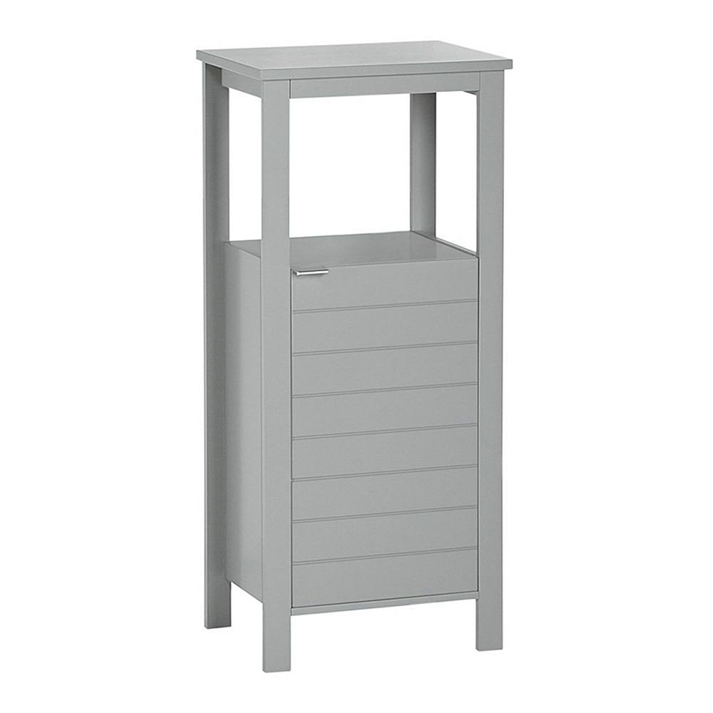 Gray Single Door Floor Cabinet L979