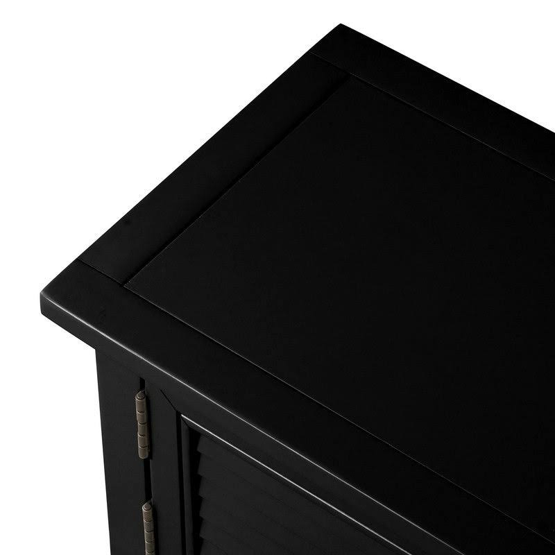 Modern Console Table with 2 Drawers, 2 Cabinets and 1 Shelf - Red H74906