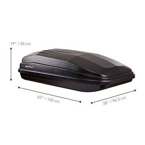 Black Rear Opening Cargo Box I9863