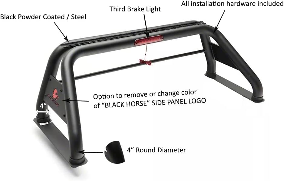Black Roll Bar U22739