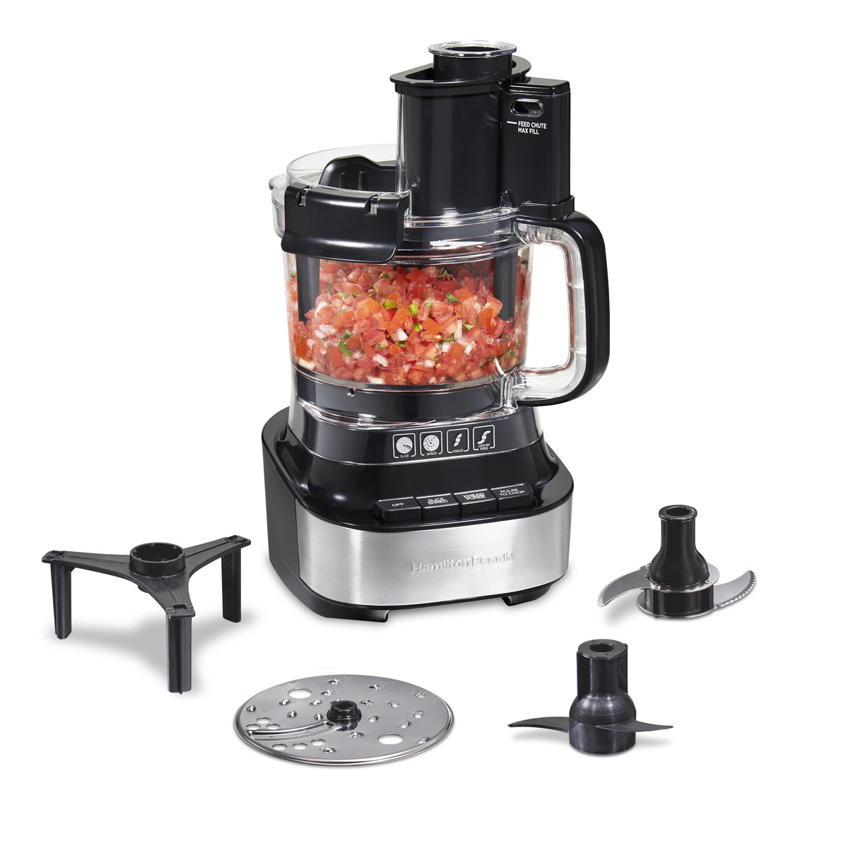 10 Cup Black Food Processor N172490