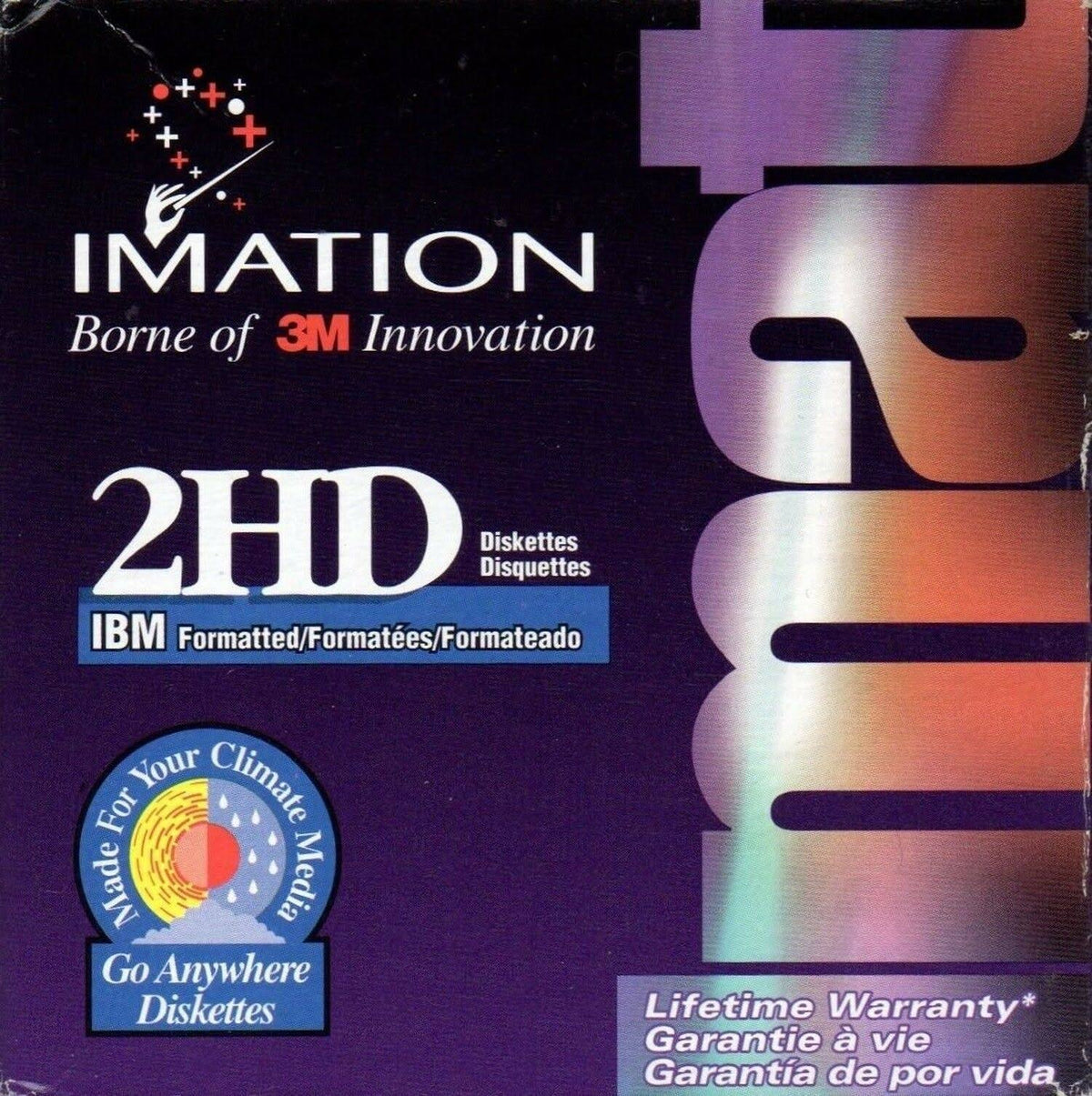 25 Pack 2HD 3.5" 1.44 Floppy Disks W958