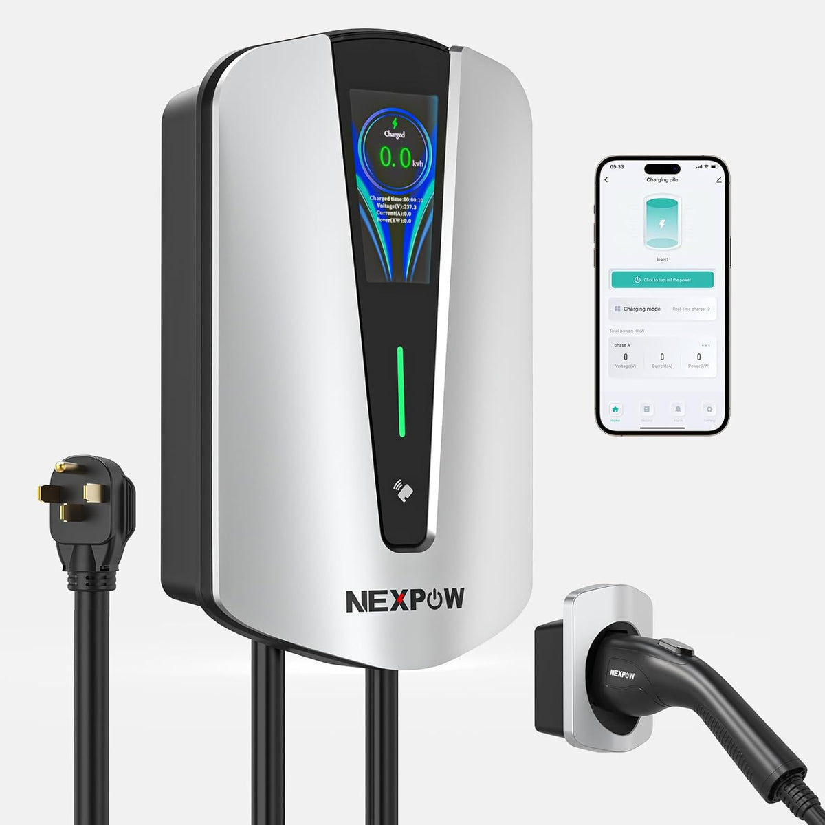 Level 2 EV Charger with 25FT Cable S7623