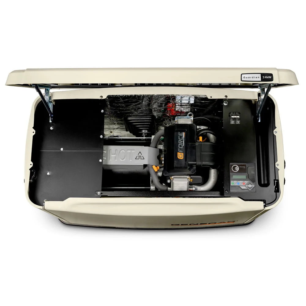 24kW Home Standby Generator with 200amp Transfer Switch F6712