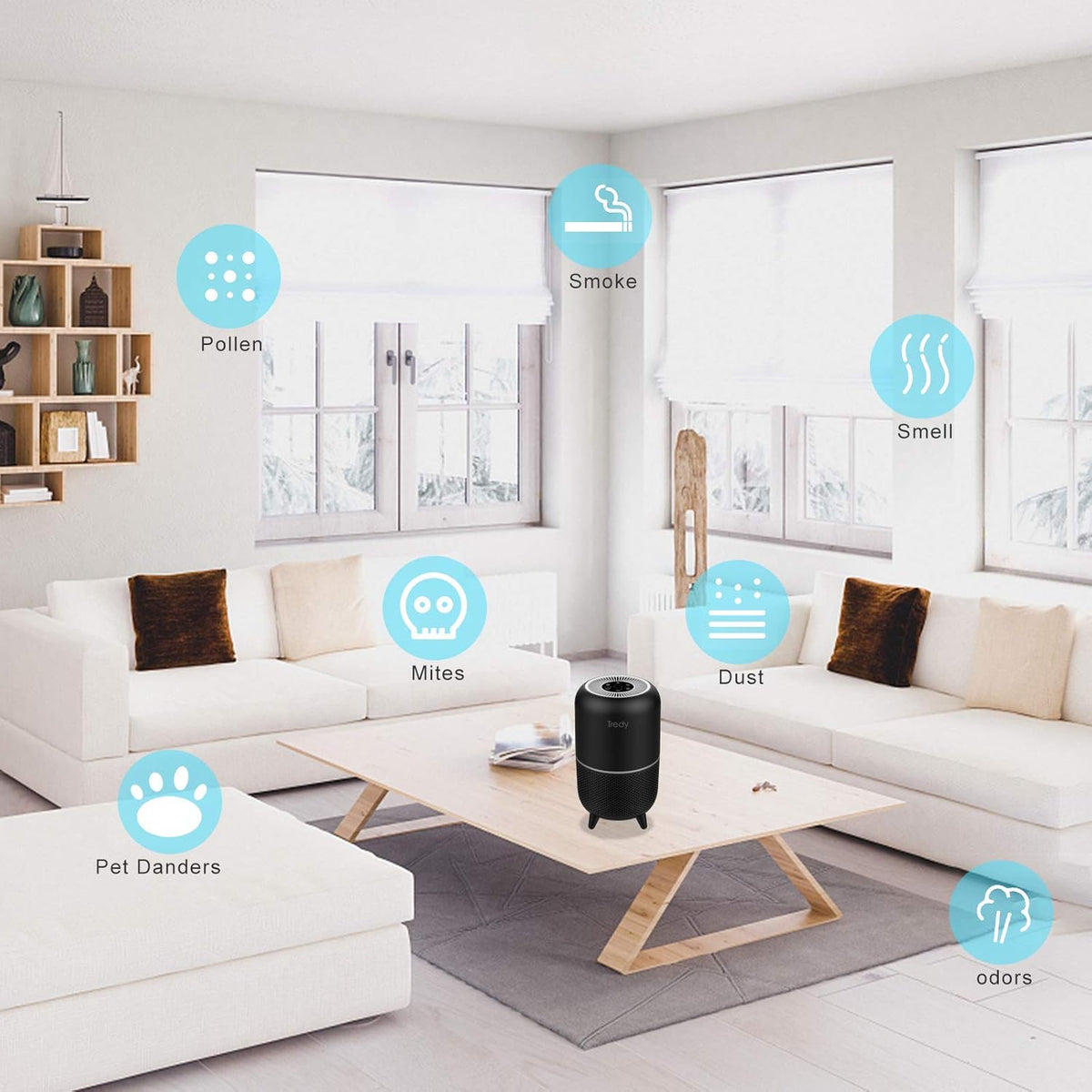 HEPA Air Purifier Ozone Free B558548