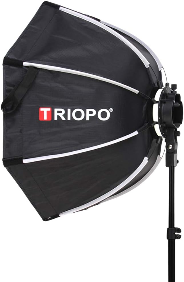 65cm Portable Octagon Softbox Reflector with Soft Cloth and S Bracket Q684834