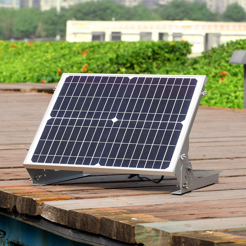 12V 20W Solar Battery Charger with MPPT Charge Controller J639