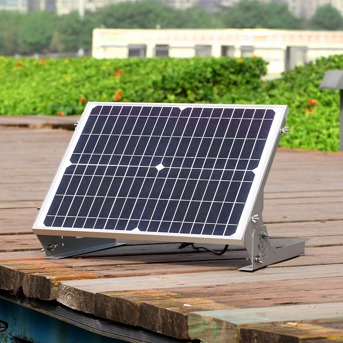 12V 20W Solar Battery Charger with MPPT Charge Controller J639