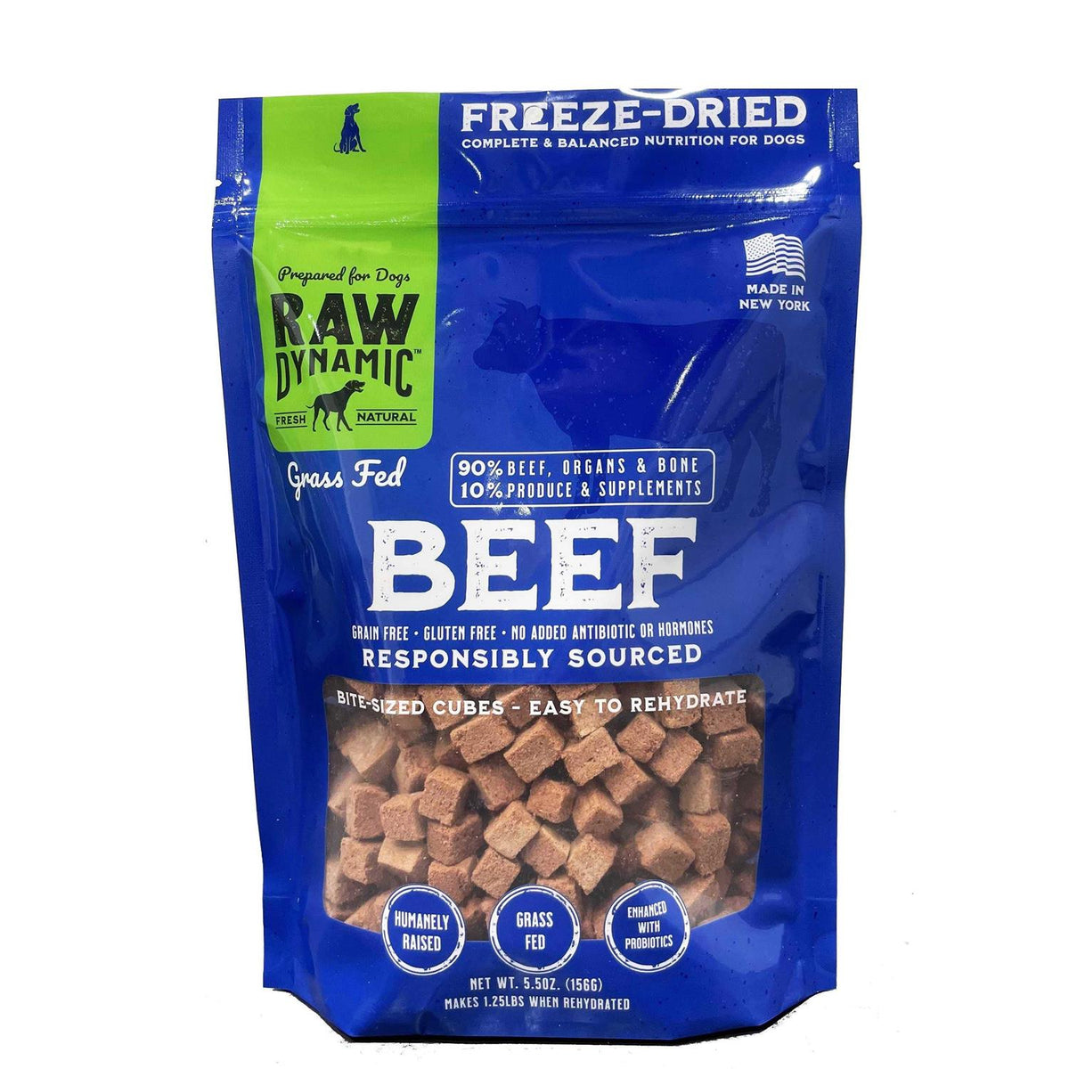 Freeze-Dried Grass-Fed Beef Recipe Dog Food I92843