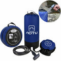 11L PVC Inflatable Portable Camp Shower Blue T817281