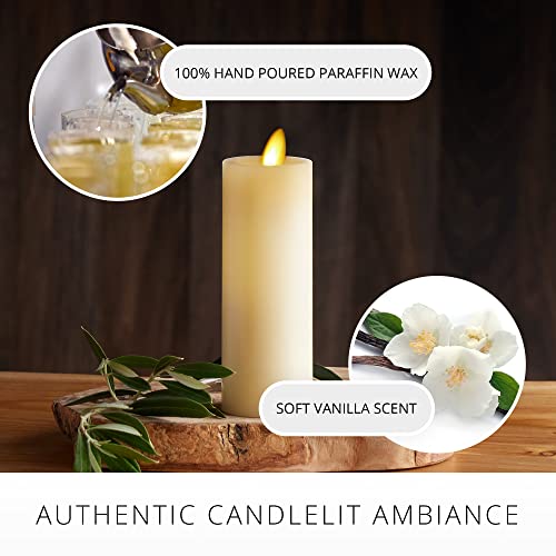 2" x 4.5" Unscented LED Pillar Candle H694448