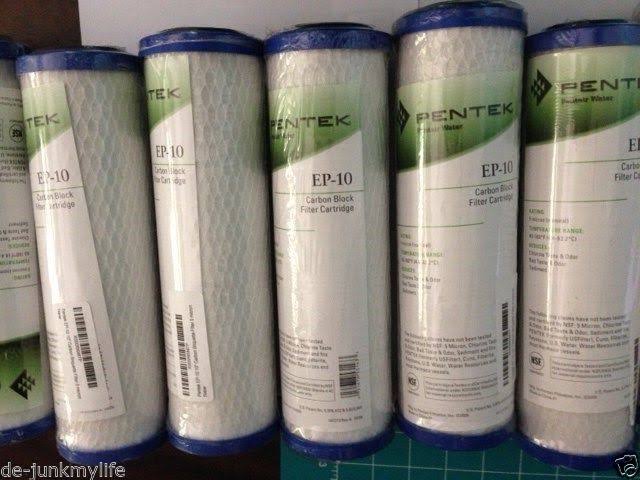 5 Micron Carbon Block Filter Cartridge 8 Pack T4637