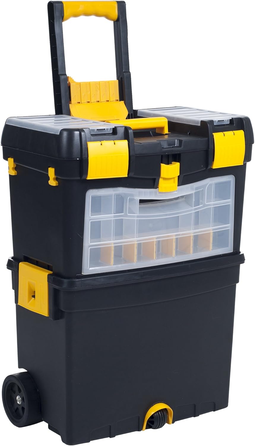 Black Stackable Tool Chest with Drawers K10715