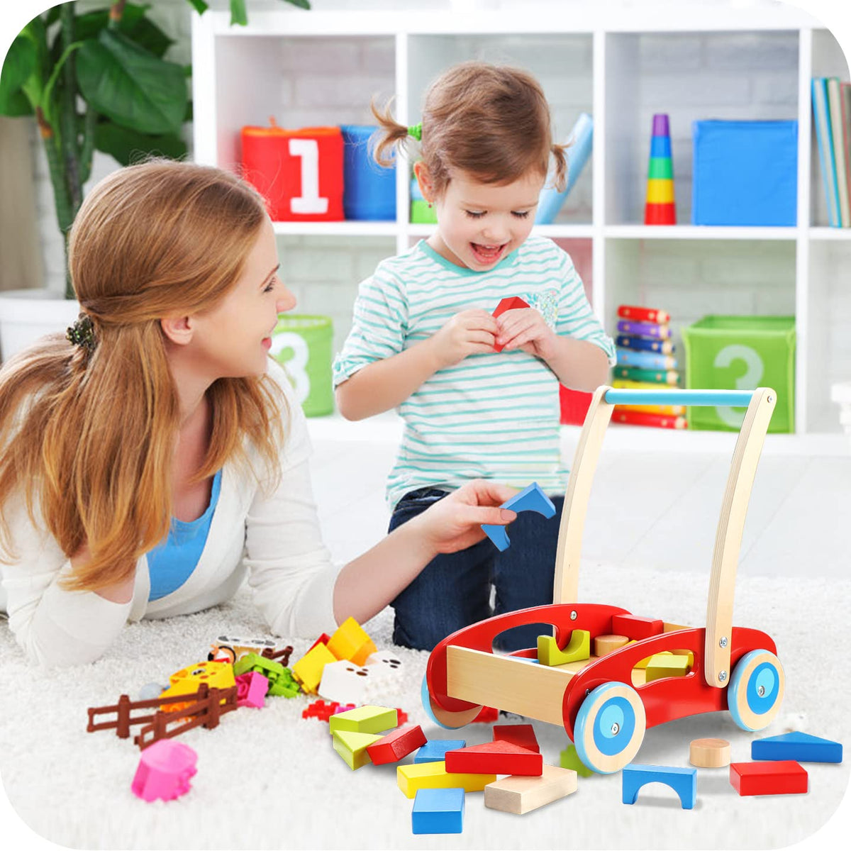 Wooden Baby Walker G986
