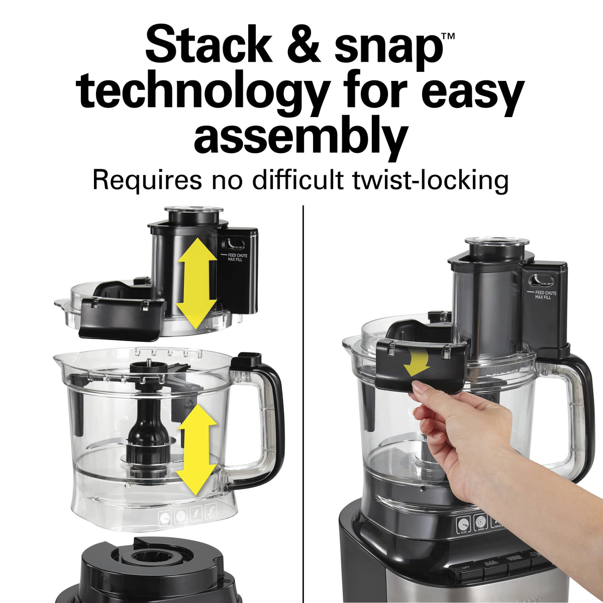 10 Cup Black Food Processor N172490