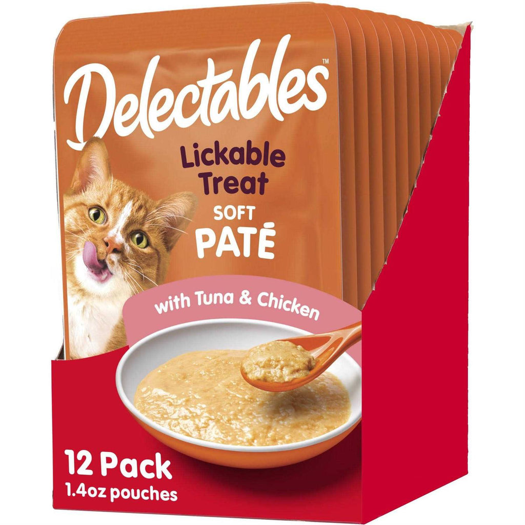 Soft Pate Lickable Treat for Cats Tuna and Chicken N94229