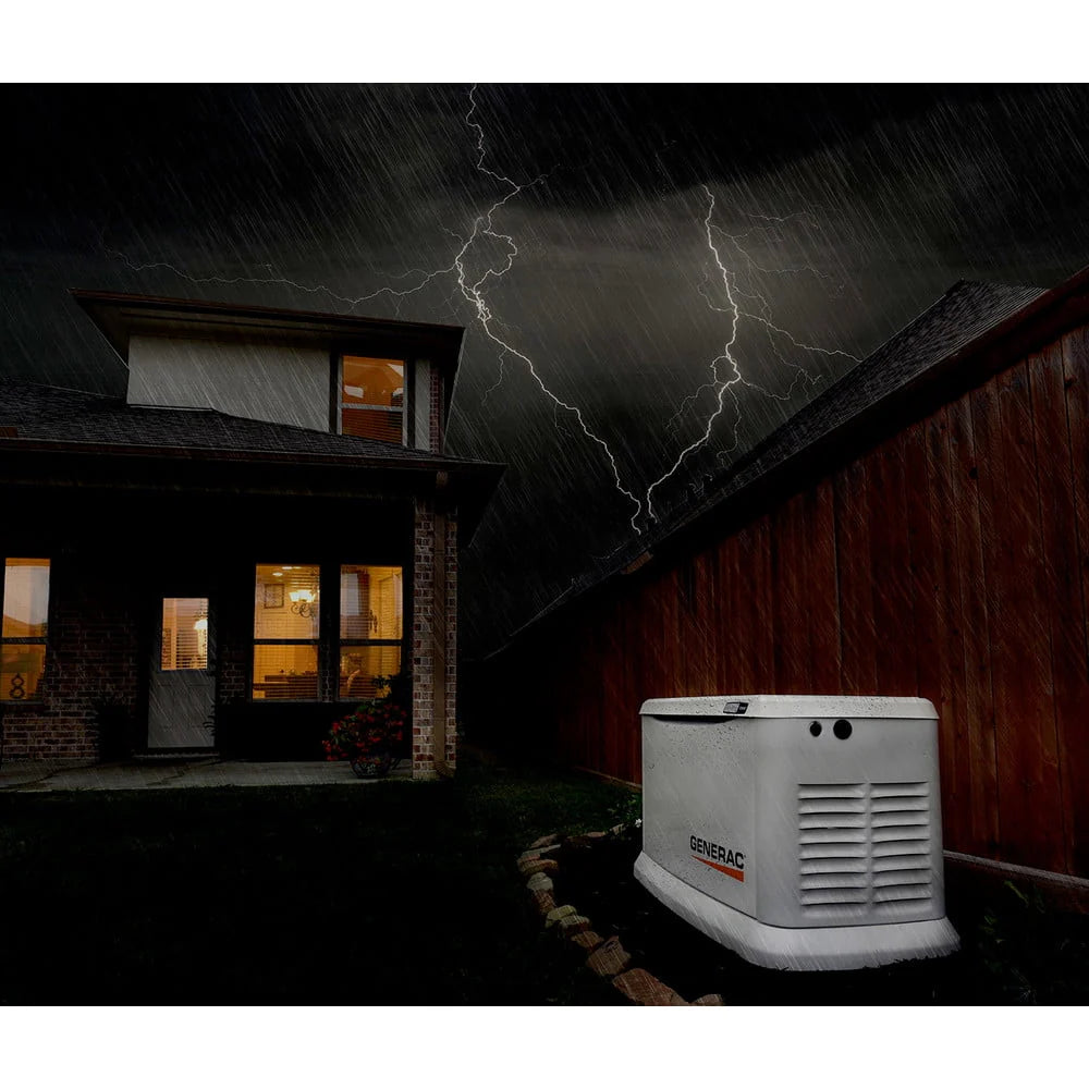 24kW Home Standby Generator with 200amp Transfer Switch F6712
