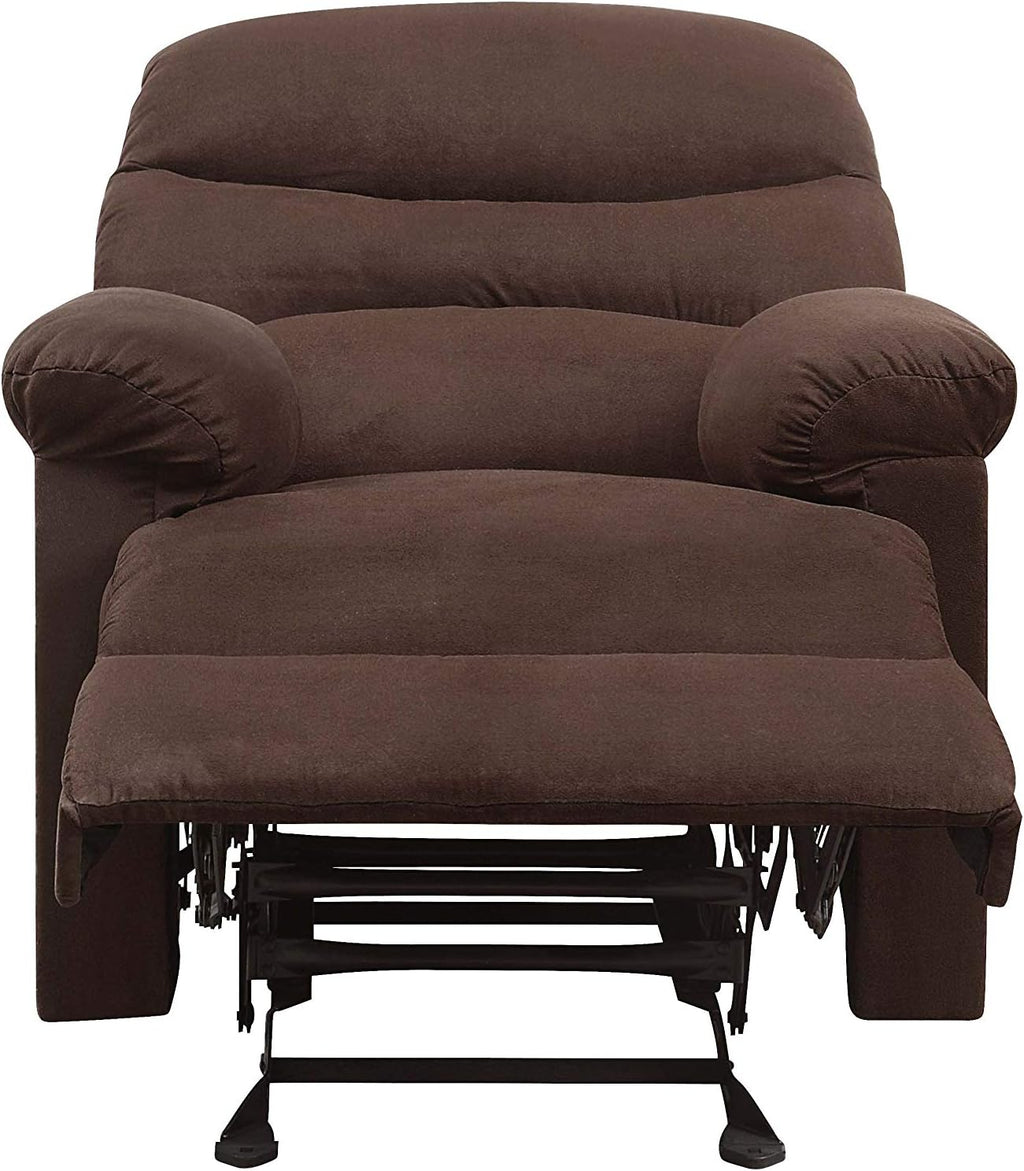 Chocolate Microfiber Recliner Q154