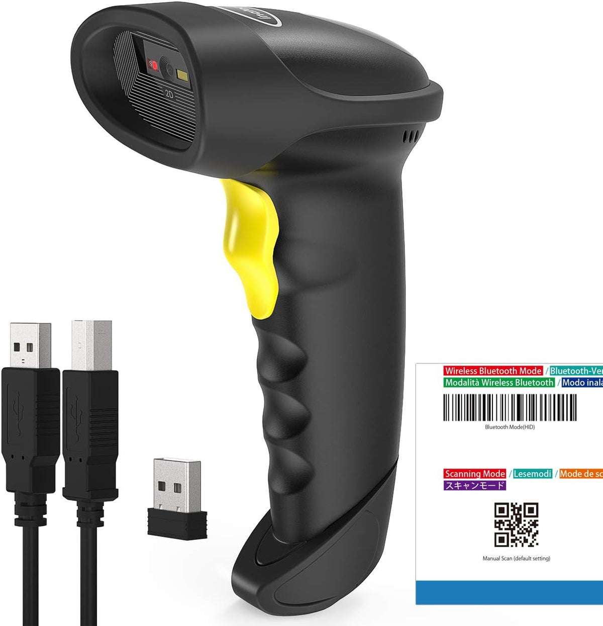 Wireless Bluetooth 2D Barcode Scanner V60980