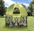 Green Eight Panel Pet Pen with Canopy B544