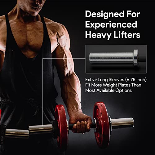 2 Inch Loadable Dumbbell Bar Heavy Duty Handle H671