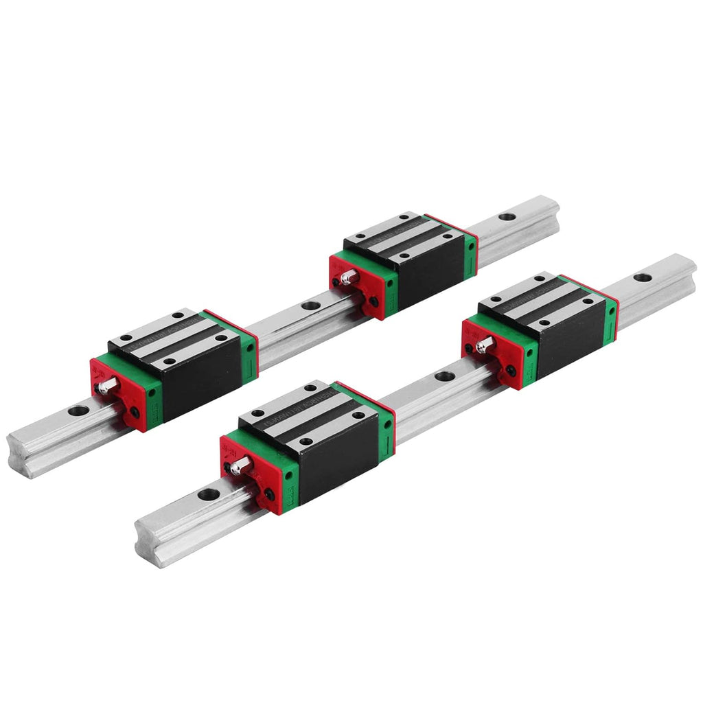 15-300mm Linear Rail with 4X Square Type Carriage Bearing Block O37146