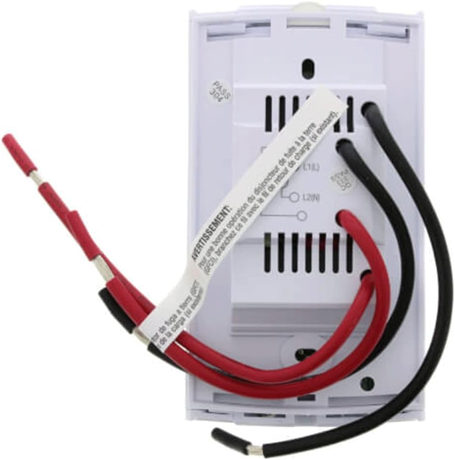 White 4.9 x 2.8 x 0.9 in Thermostat W277