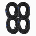 100' Speakon Speaker Cable 4 Conductor Black A222