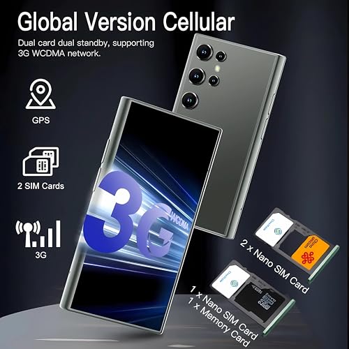Mini Smartphone Android 3.0 inches Touch Screen 2gb ram 16gb ram Black A386944