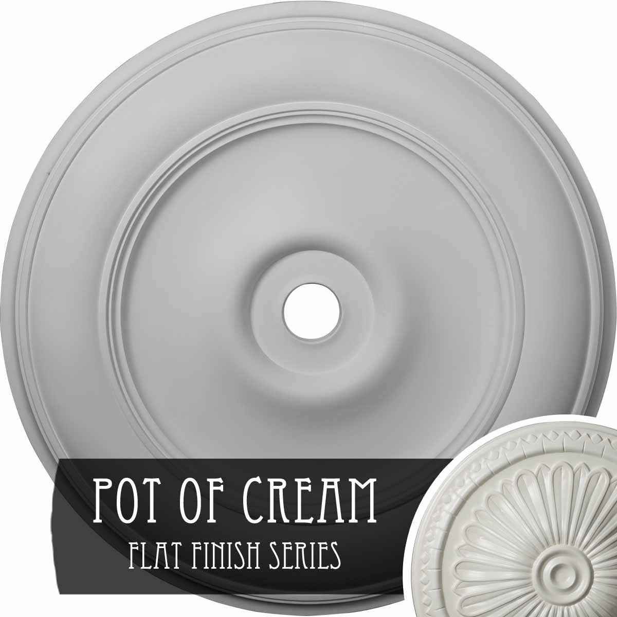 44 1/2x22OD x 4x22ID x 4 P Ceiling Medallion A959684