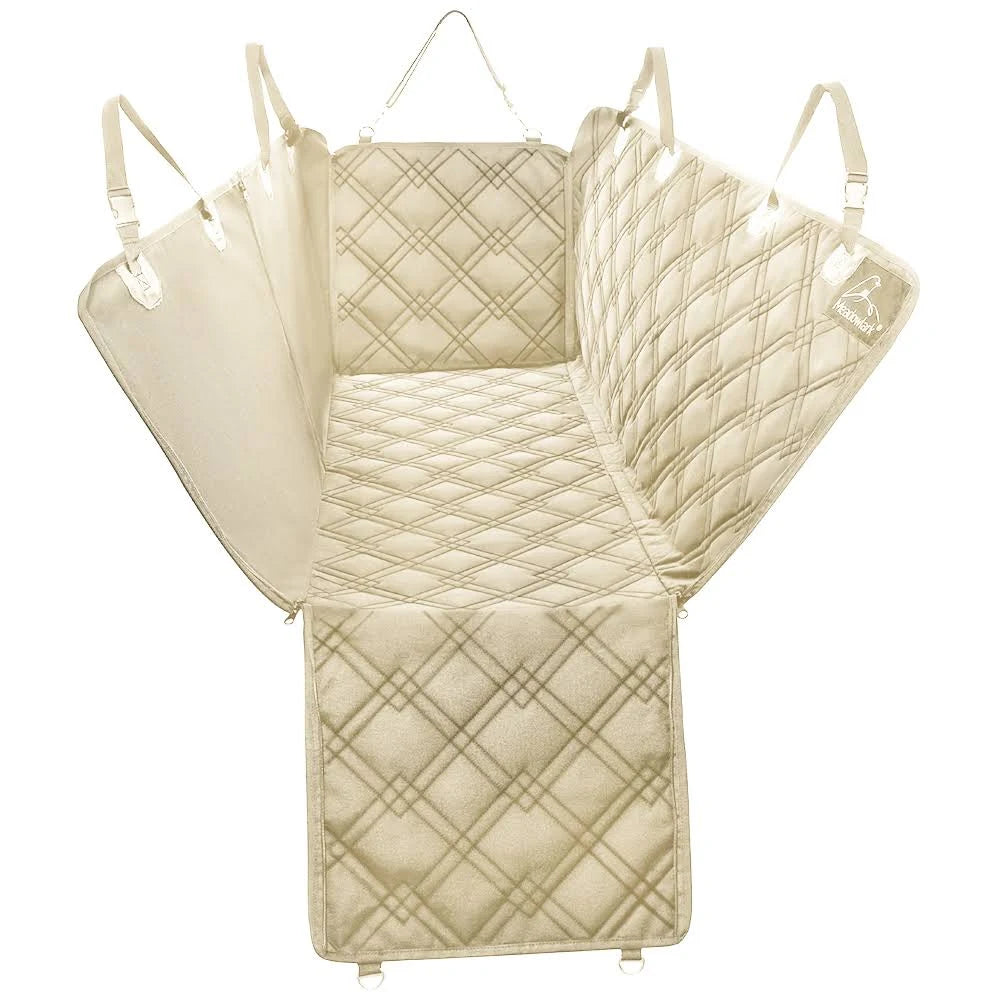 Beige Dog Seat Covers H500
