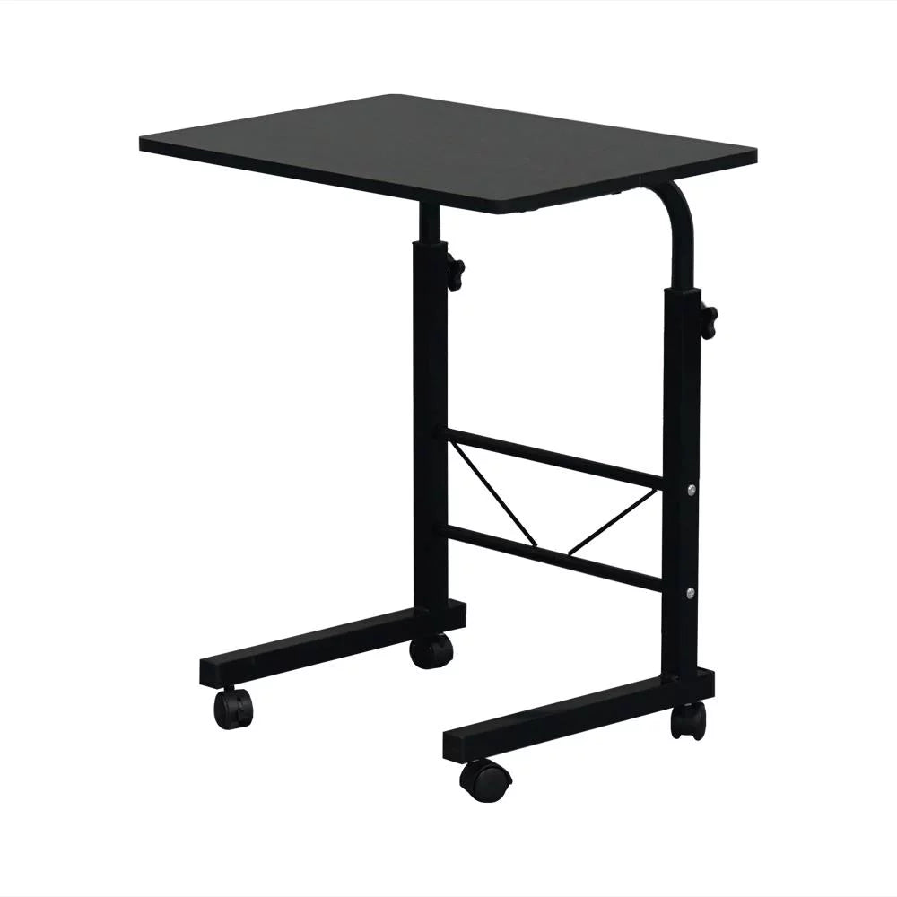 Black Mobile Laptop Desk Adjustable Side Table Z2039