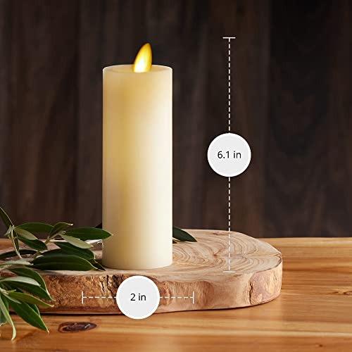 2" x 4.5" Unscented LED Pillar Candle H694448