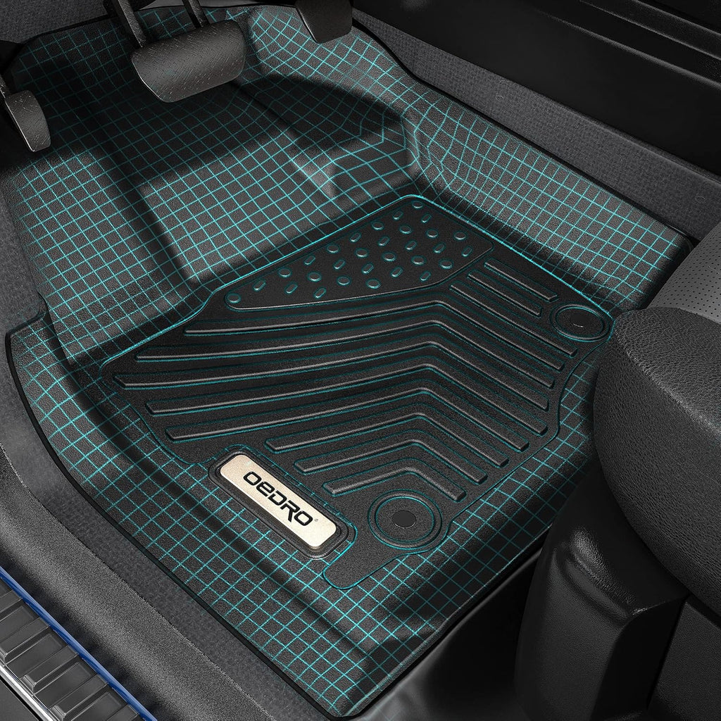 Black TPE All-Weather Floor Mats R277