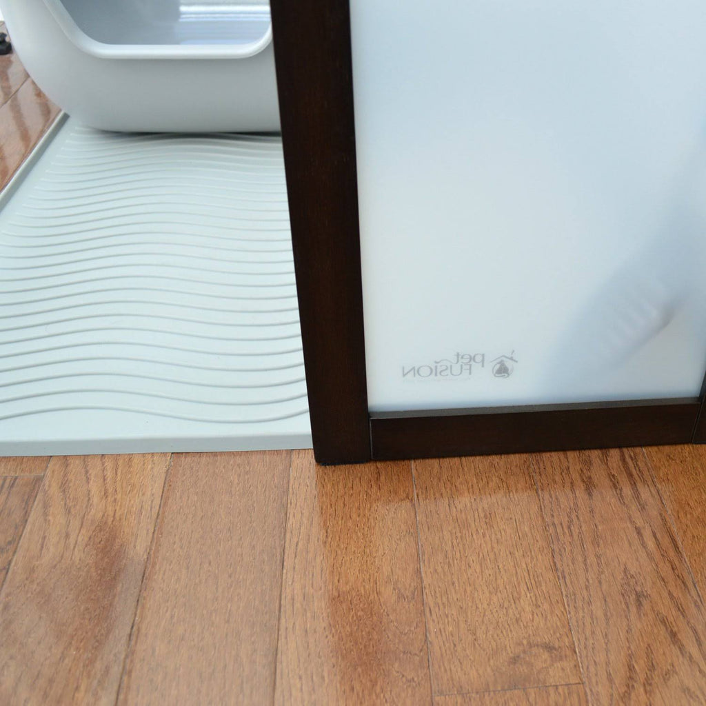 Cloud White Litter Box Privacy Screen Q249220