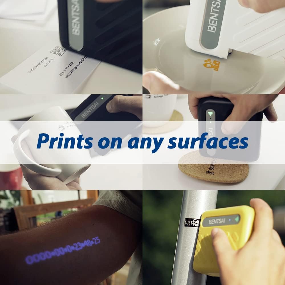 Mini Handheld WiFi Printer with iOS/Android APP G543223