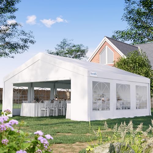 20x20 Heavy Duty Outdoor Canopy Tent with Storage Bags M2403