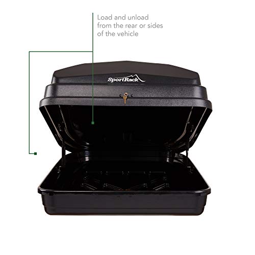 Black Rear Opening Cargo Box I9863