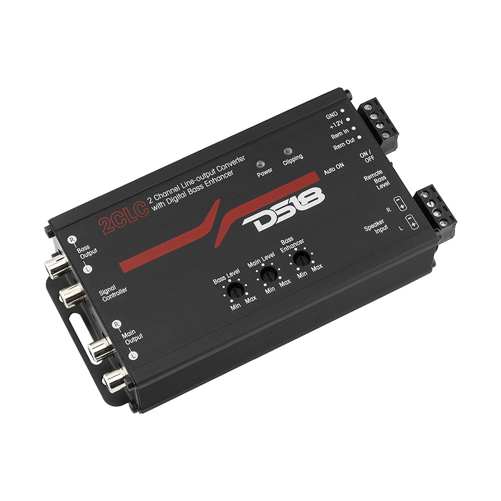 2 Channel Line Output Converter with Digital Bass Enhancer P913