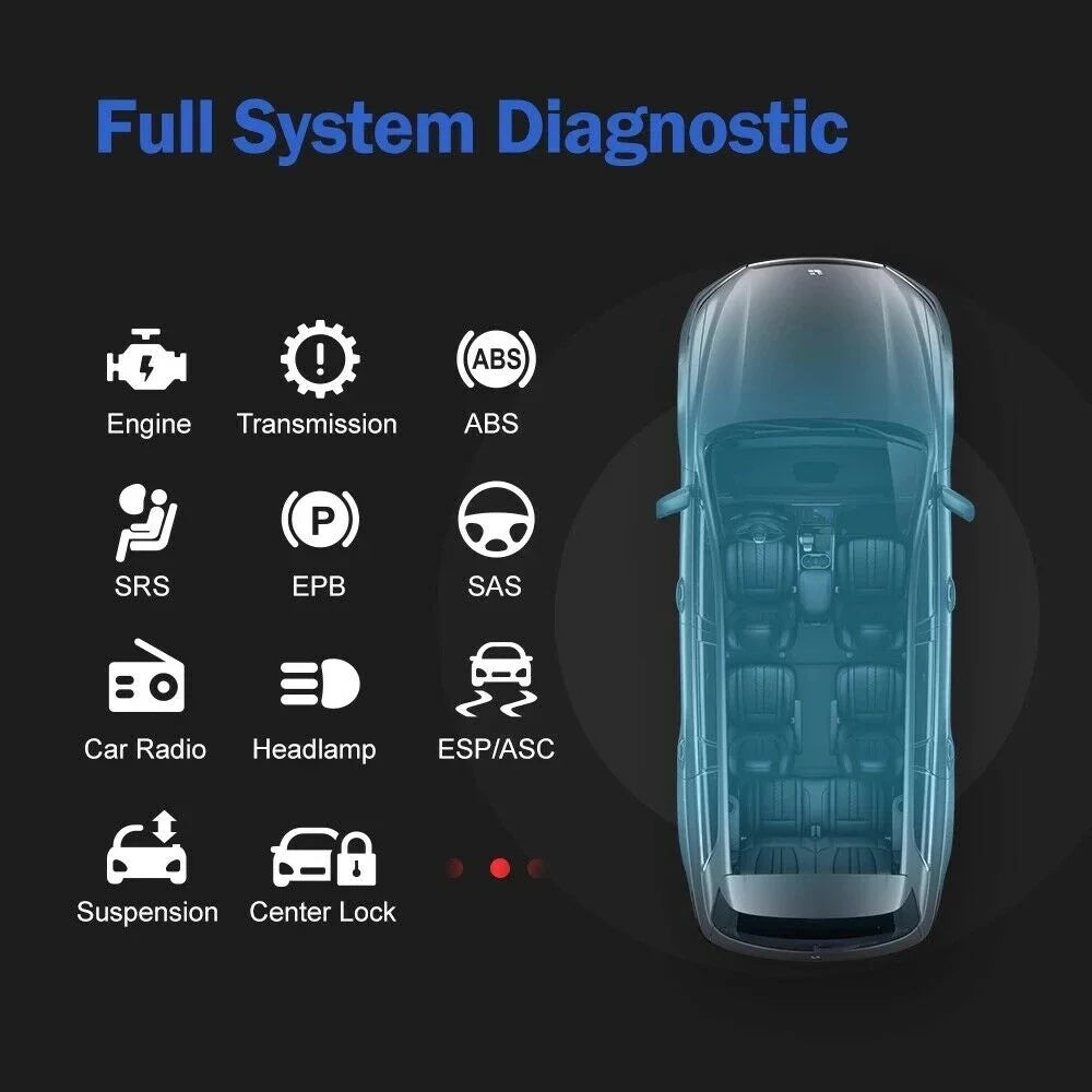 OBD2 Car Diagnostic Scanner Full System Code Reader H73905