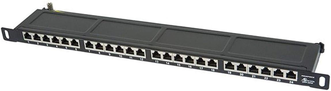 24 Ports 19 Inch Cat6A Patch Panel H75414