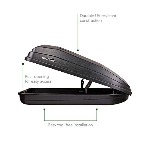 Black Rear Opening Cargo Box I9863
