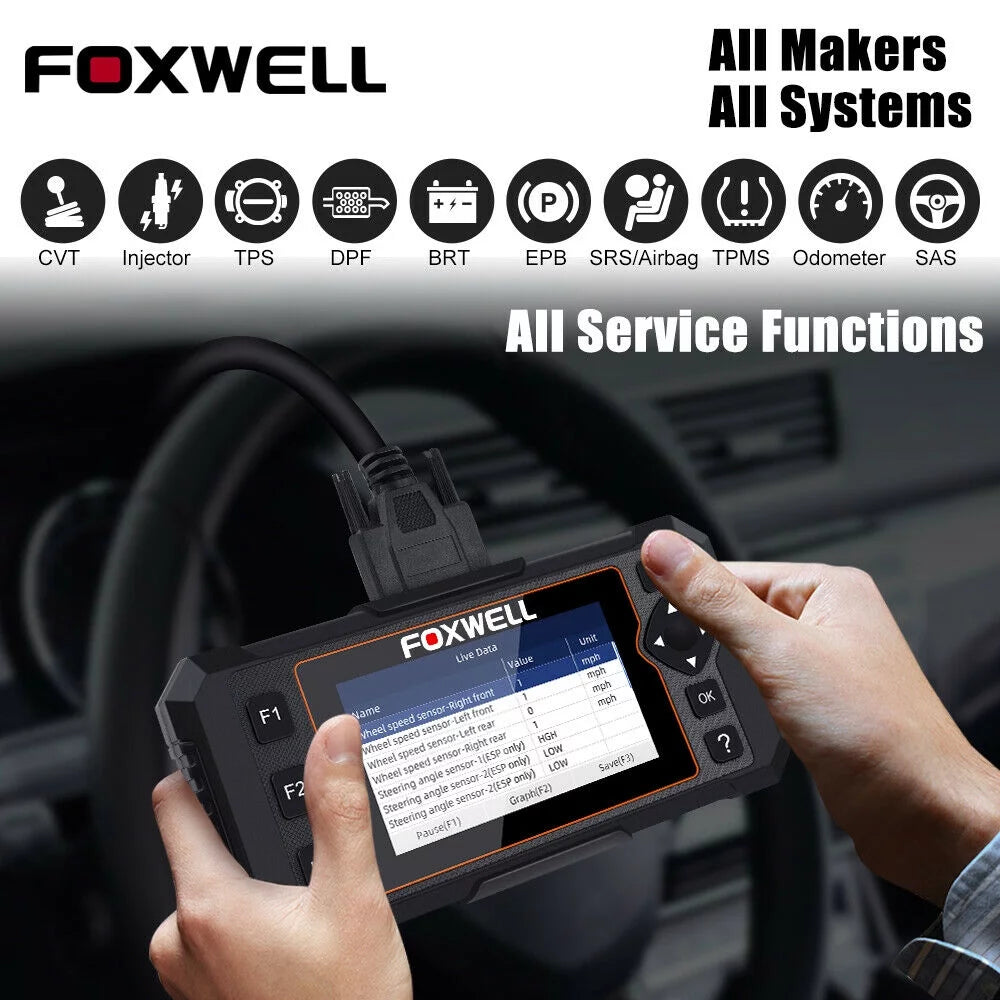 OBD2 Car Diagnostic Scanner Full System Code Reader H73905