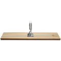 48x22 Square End Laminated Wood Bull Float with Button Bracket E767850